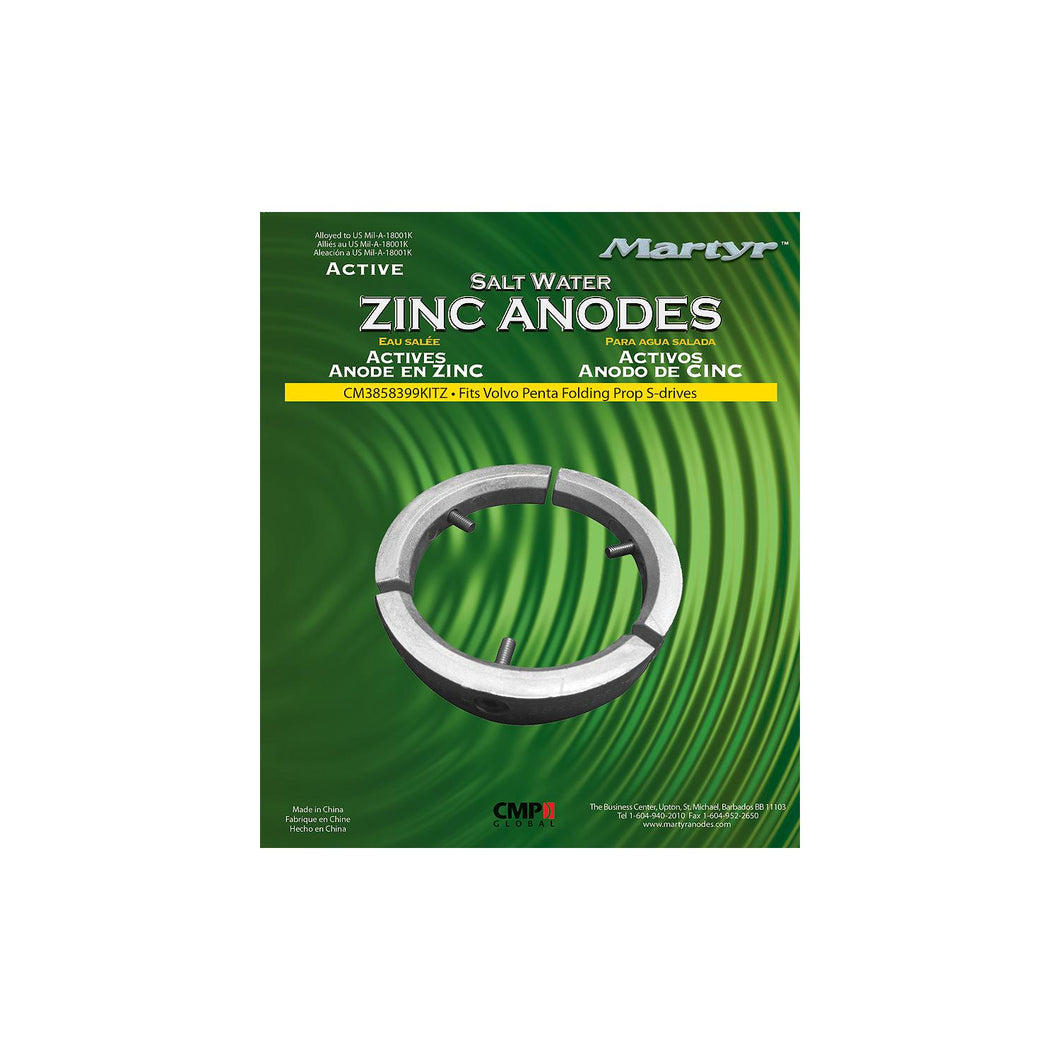 Volvo Pentaâ„¢ Anode Kit - Zinc -Modern Boat Sales & Service