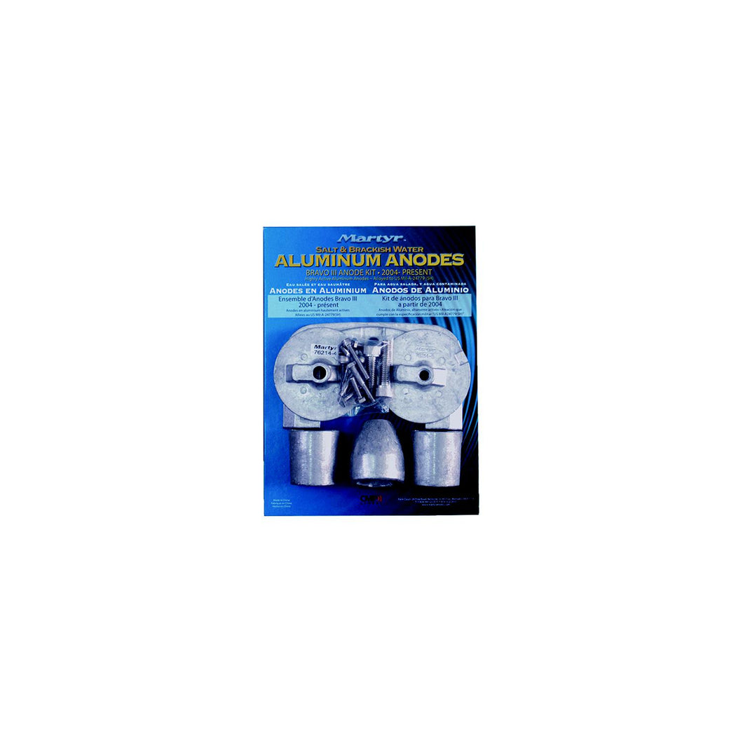 Bravo III Anode Kit - Magnesium -Modern Boat Sales & Service