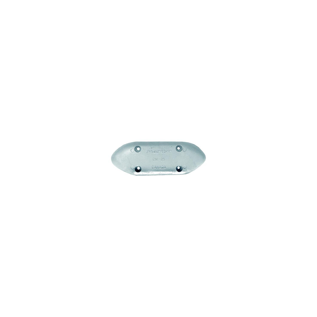 Martyr CMM25 Aluminum Hull Anode, .72