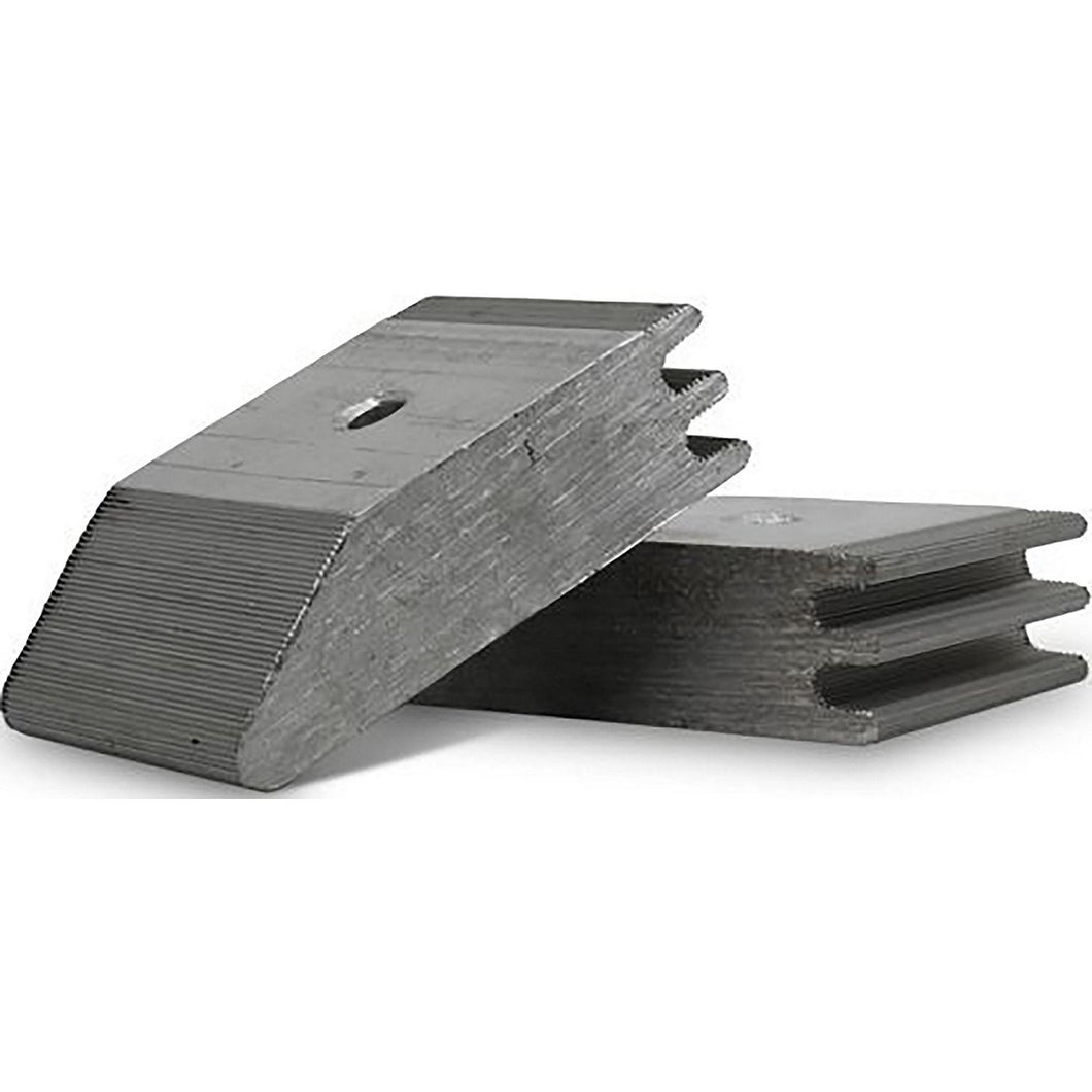 Pair of compact wedge-style composite anodes for confined mounting locations Default Title -Modern Boat Sales & Service