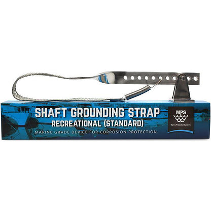 Adjustable grounding strap for 1â€“4 inch shafts, bonding the shaft to hull anodes on composite boats Default Title -Modern Boat Sales & Service