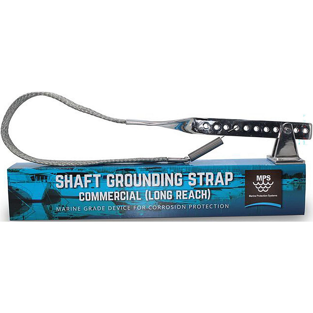 Heavy-duty grounding strap for 3â€“6 inch shafts, improving cathodic balance and coating life Default Title -Modern Boat Sales & Service