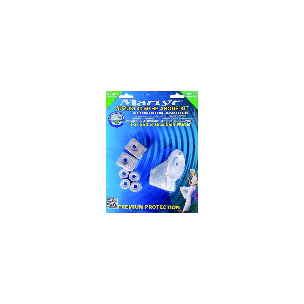 Martyr CMSZ4050KITA Suzuki 40-50 HP Outboard Anode Kit, Aluminum -Modern Boat Sales & Service