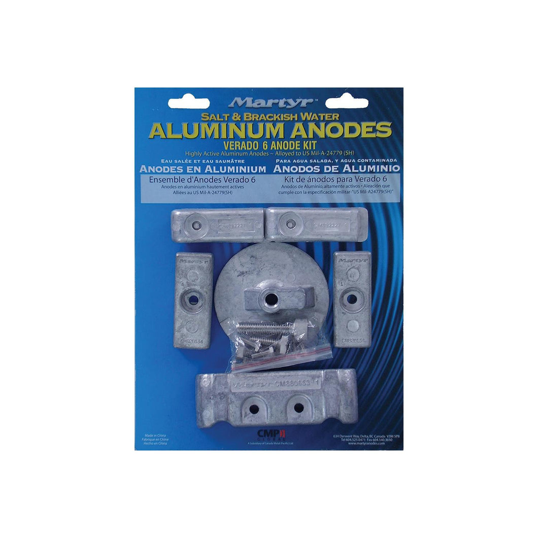 Mercury Verado 6-Cylinder Anode Kit - Aluminum -Modern Boat Sales & Service