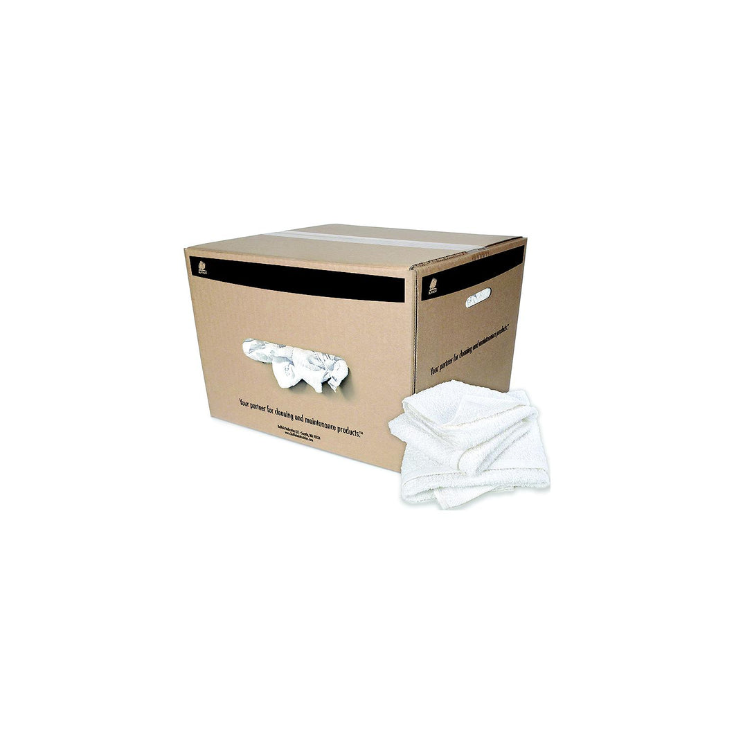 Buffalo Large Terry Hemmed Half Towels 24