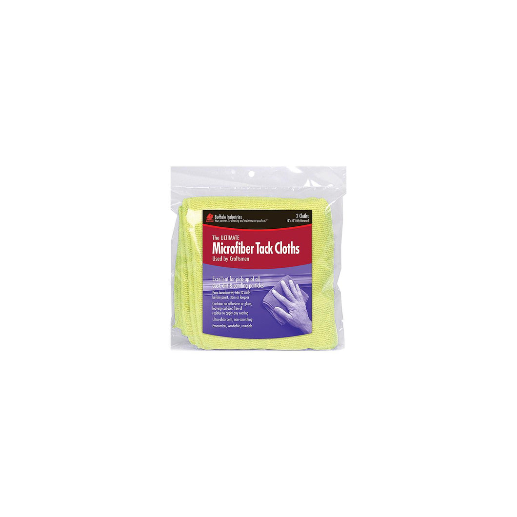 Microfiber Tack Cloths, Yellow, 2/pk -Modern Boat Sales & Service