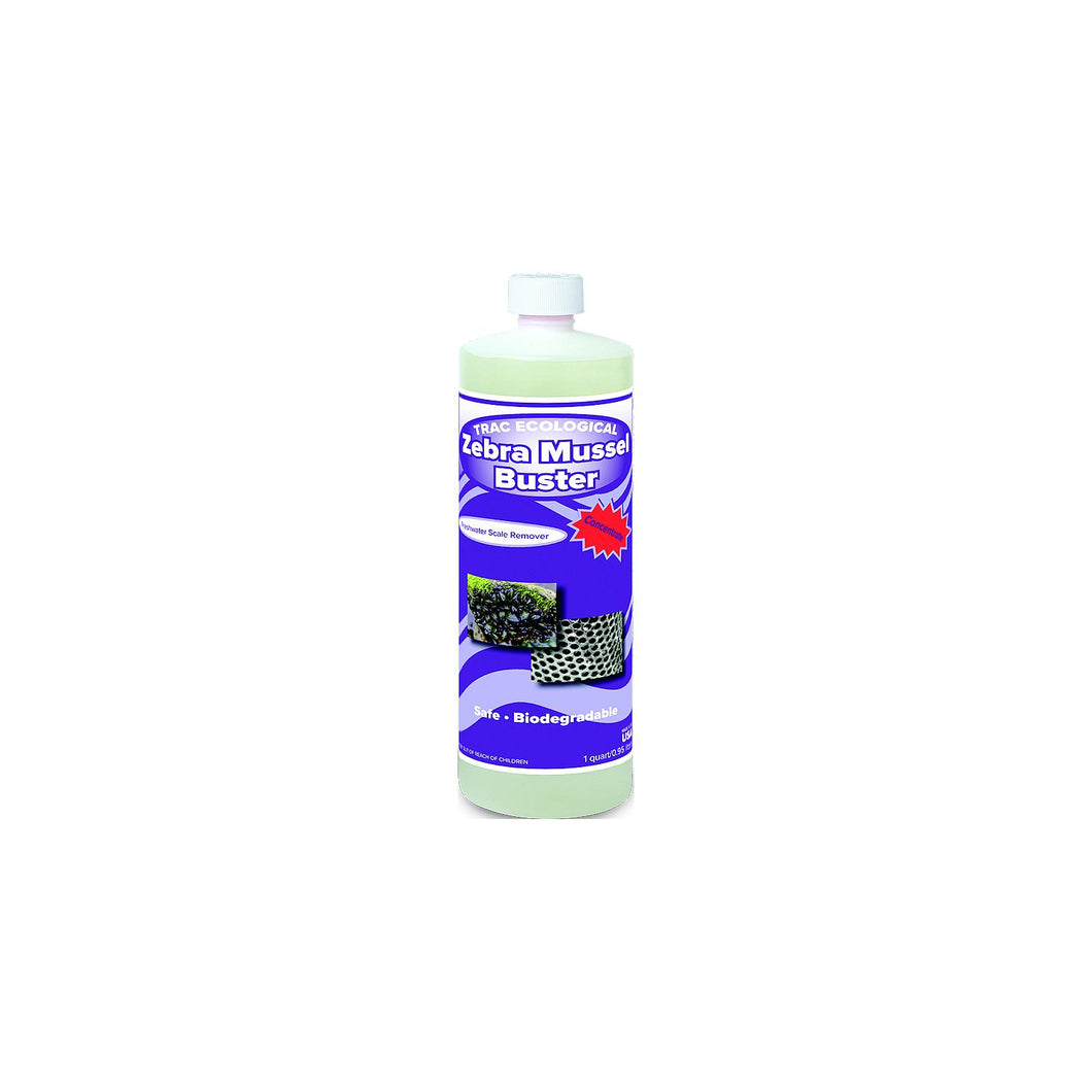 Trac Ecological 1525MG Zebra Mussel Buster, Concentrate, Quart -Modern Boat Sales & Service