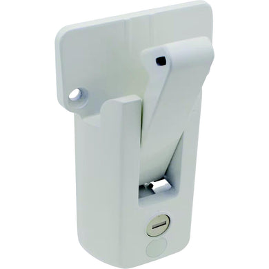 Command Electronics BL6561190091PK Global Cargo Door Bar Lock, White -Modern Boat Sales & Service