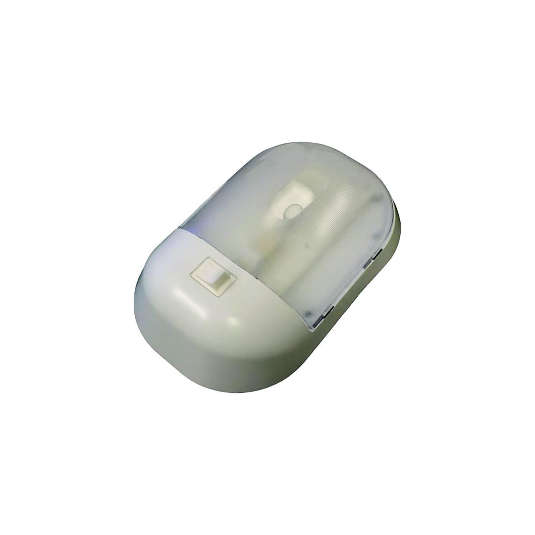 Creative Products Group CMD001901XPB CommandÂ® Omega Interior Dome Light, Single Dome Light w/ Switch, Size: 7-7/16
