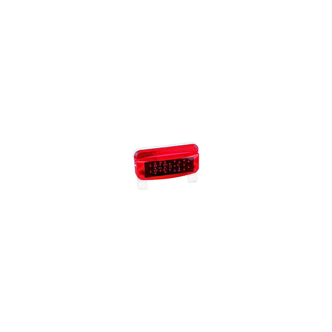 Creative Products Group CMD00381LM1 Led CommandÂ® Compact Surface Mount Tail Lights , LED Light w/ License Plate Bracket, White Base,LED:22, 8-5/8