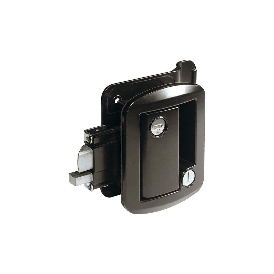 Fasteners Unlimited TTL43610AL20061P Global Classic Pro Entrance Lock, Black -Modern Boat Sales & Service