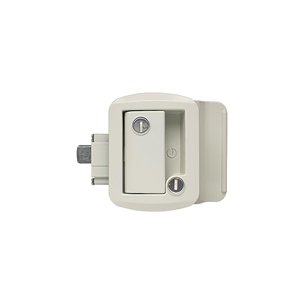 Fasteners Unlimited TTL43610AL90091P Global Classic Pro Entrance Lock, White -Modern Boat Sales & Service