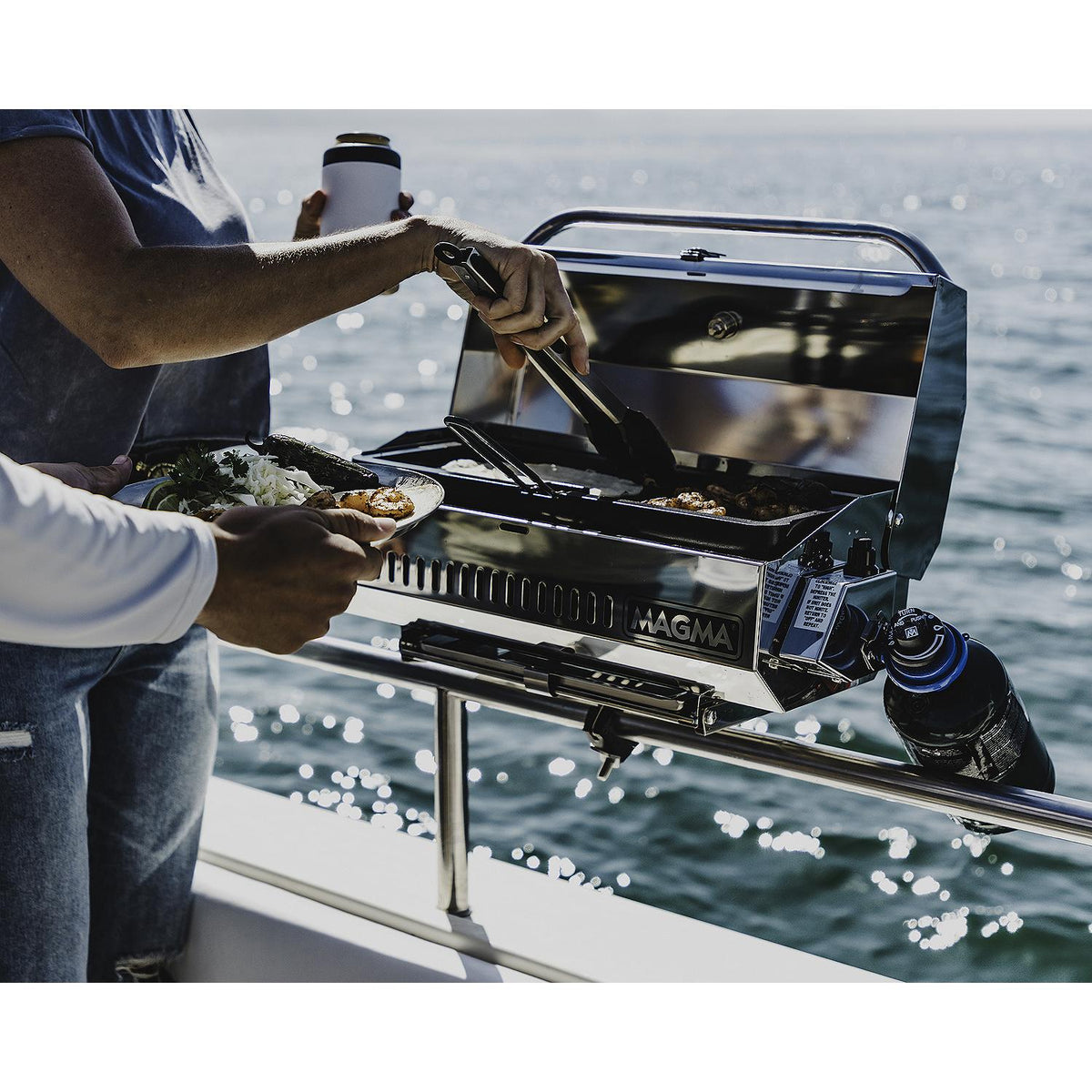 Magma A109183 Anacapa Gas Grill, 9"x18", 162 Sq. in. -Modern Boat Sales & Service