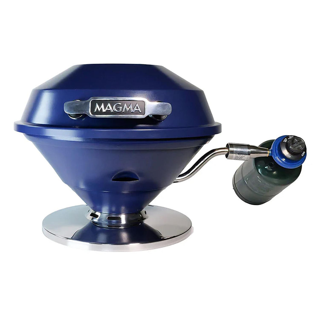 Magma C10105MB Midnight Blue Beach Fire Gas Grill, Propane, 8.5 lb. , 133 Sq. in. Default Title -Modern Boat Sales & Service