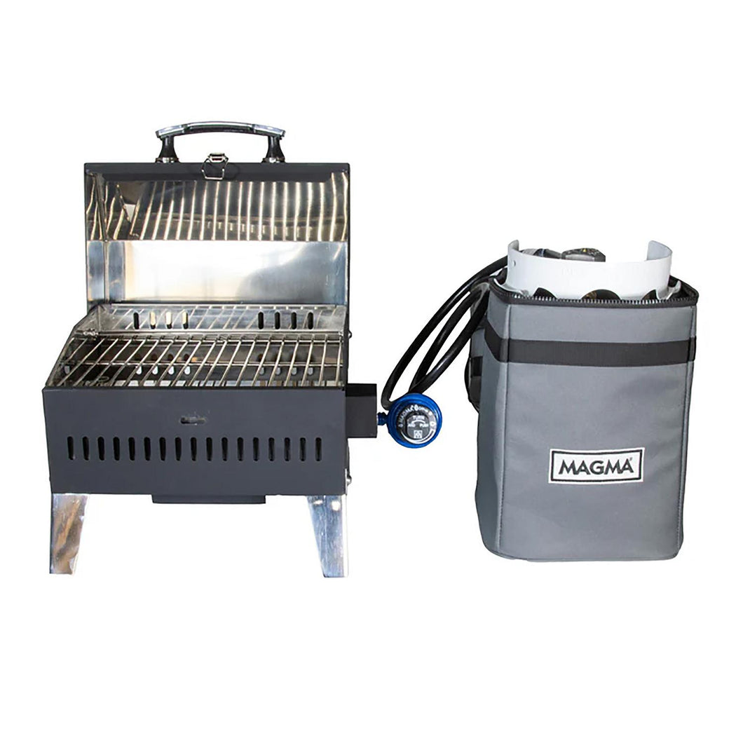 Magma FP10200 Beach Fire 5lb, 1.2-Gals Refillable Propane Tank Kit, 9
