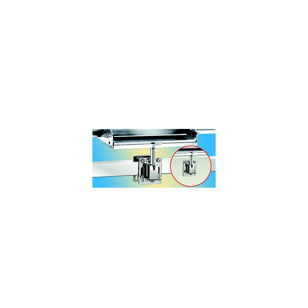 Magma T10-340 "Single" Side, Bulkhead or Square/Flat Rail (SD) Mount For 12" x 18" or Smaller Rectangular Grills and Single Mount Tables -Modern Boat Sales & Service