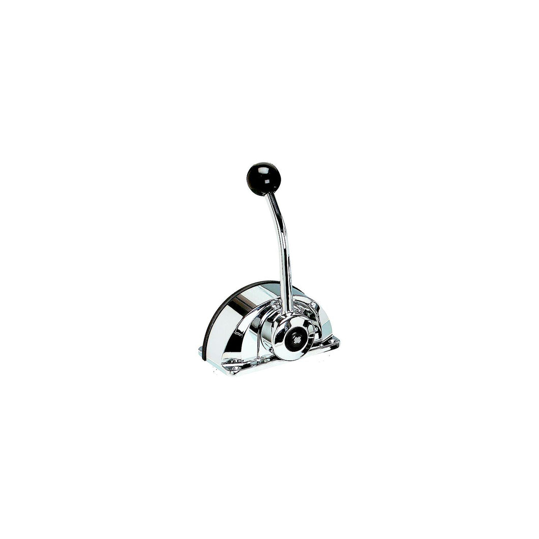 Universal Dual Function Top Mount Controls, Chrome Single Lever -Modern Boat Sales & Service