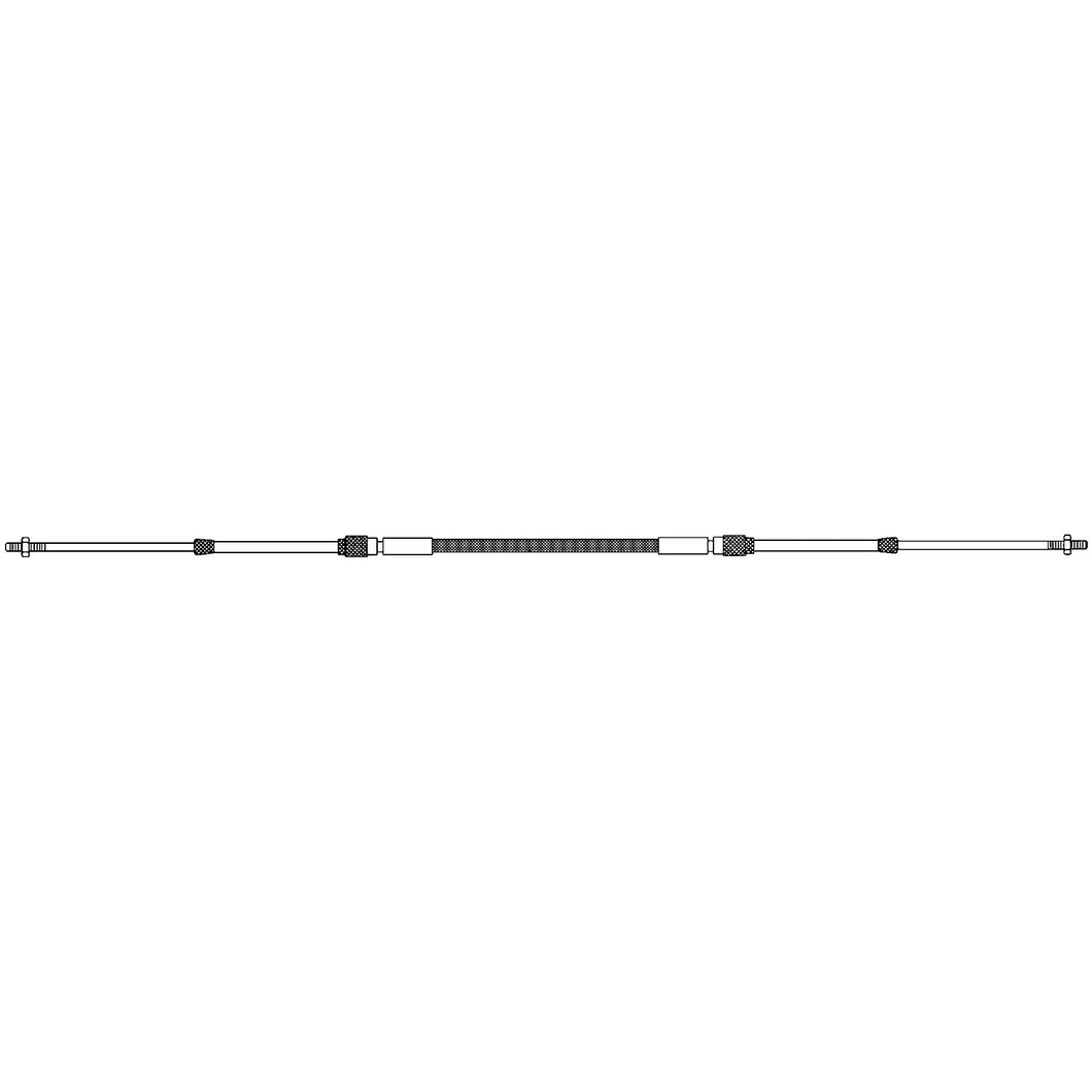 UFLEX C8 3300 Type Premium Universal Style Engine Control Cable 10-32 UNF, 13' -Modern Boat Sales & Service