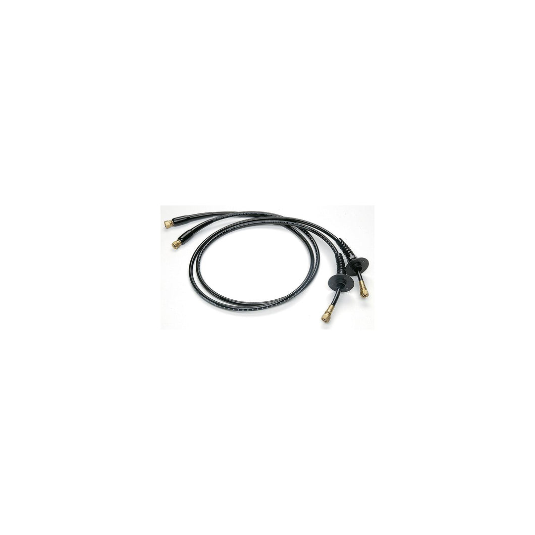 UFLEX Hydraulic OB-BHBR Hose Kit Includes Pre-Crimped Brass Fittings, Bulkhead Fittings and Bend Restrictors on Both Ends (2 Per Pack), 22' -Modern Boat Sales & Service