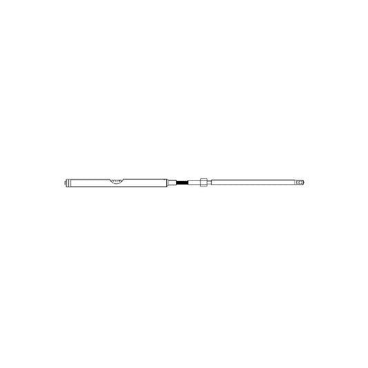 UFLEX M86 Universal Rack & Pinion Steering Cable (Replaces UFLEX, Morse Command 200 or Teleflex SSC124), 12' -Modern Boat Sales & Service