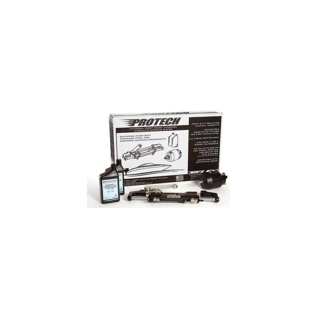 Uflex PROTECH11T Protech Hydraulic Tilt Steering System for Mercury/Mariner, Yamaha, Honda, Suzuki w/Tilt Helm. Hoses sold separately. -Modern Boat Sales & Service