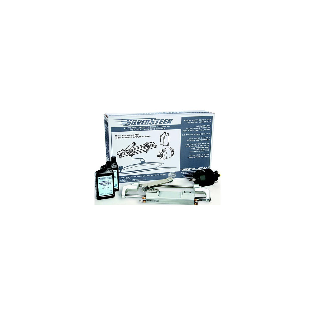 Uflex SILVERSTEERXP1Tâ„¢ Universal Front Mount Outboard Hydralic Steering System -Modern Boat Sales & Service