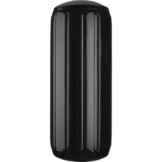 Polyform 39-149-388 Center Tube HTM Series Fender, 10.5" x 27" , Black -Modern Boat Sales & Service