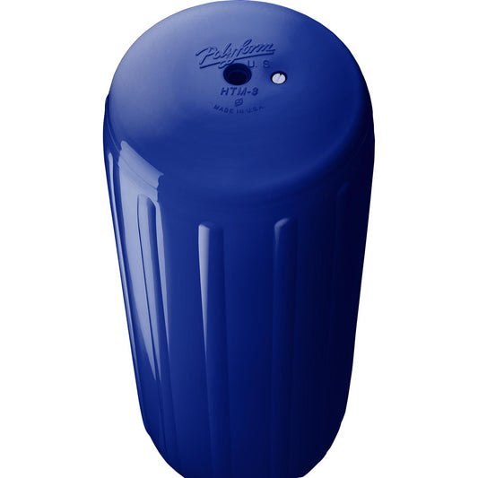 Polyform 85-083-220 Center Tube HTM Series Fender, 10.5" x 27" , Cobalt Blue -Modern Boat Sales & Service