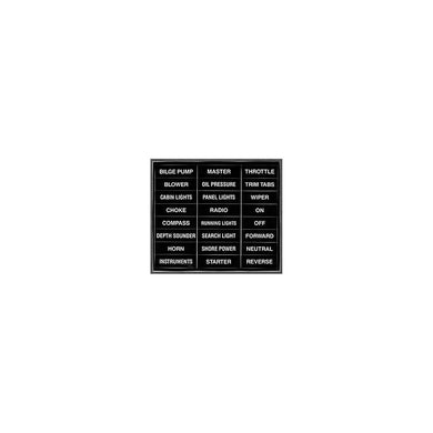 24 Label Set -Modern Boat Sales & Service