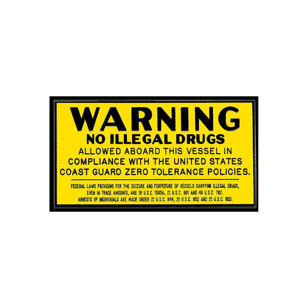 Drug Plaque -Modern Boat Sales & Service