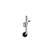 Fulton XP15L0101 12" Travel 1,500 lb Max Load Bolt Thru Swivel Jack with 8" Wheel, Zinc -Modern Boat Sales & Service