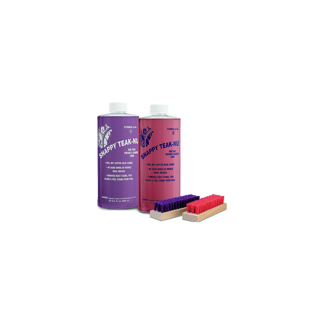 Snappy Teak Nu #1 & #2 Qt Kit -Modern Boat Sales & Service