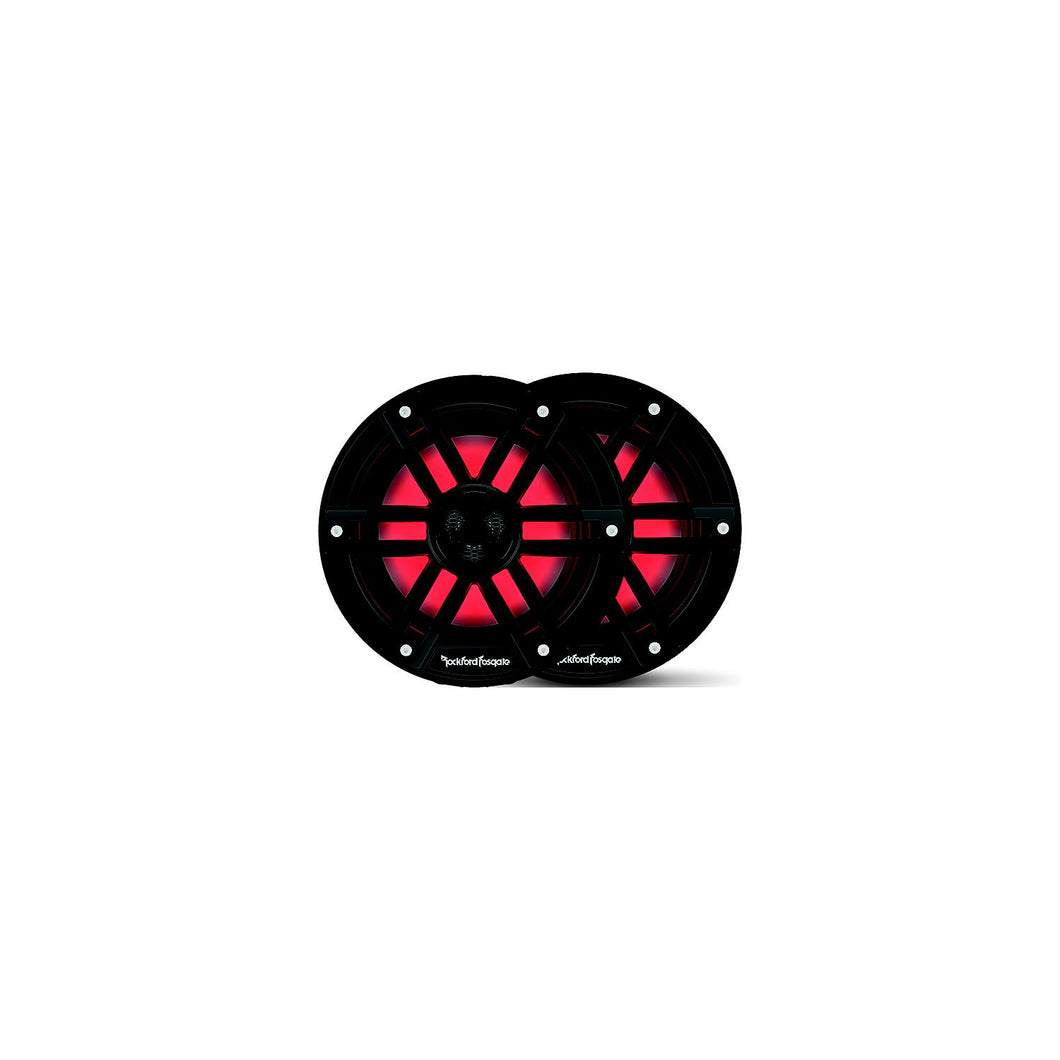 Rockford Fosgate M16B Color Optixâ„¢ Marine 2-Way Speakers, 6