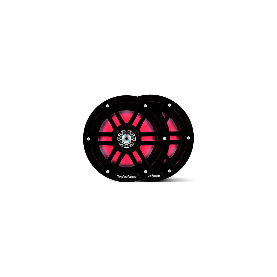 Rockford Fosgate M265B Color Optixâ„¢ Marine 2-Way Speakers, 6.5