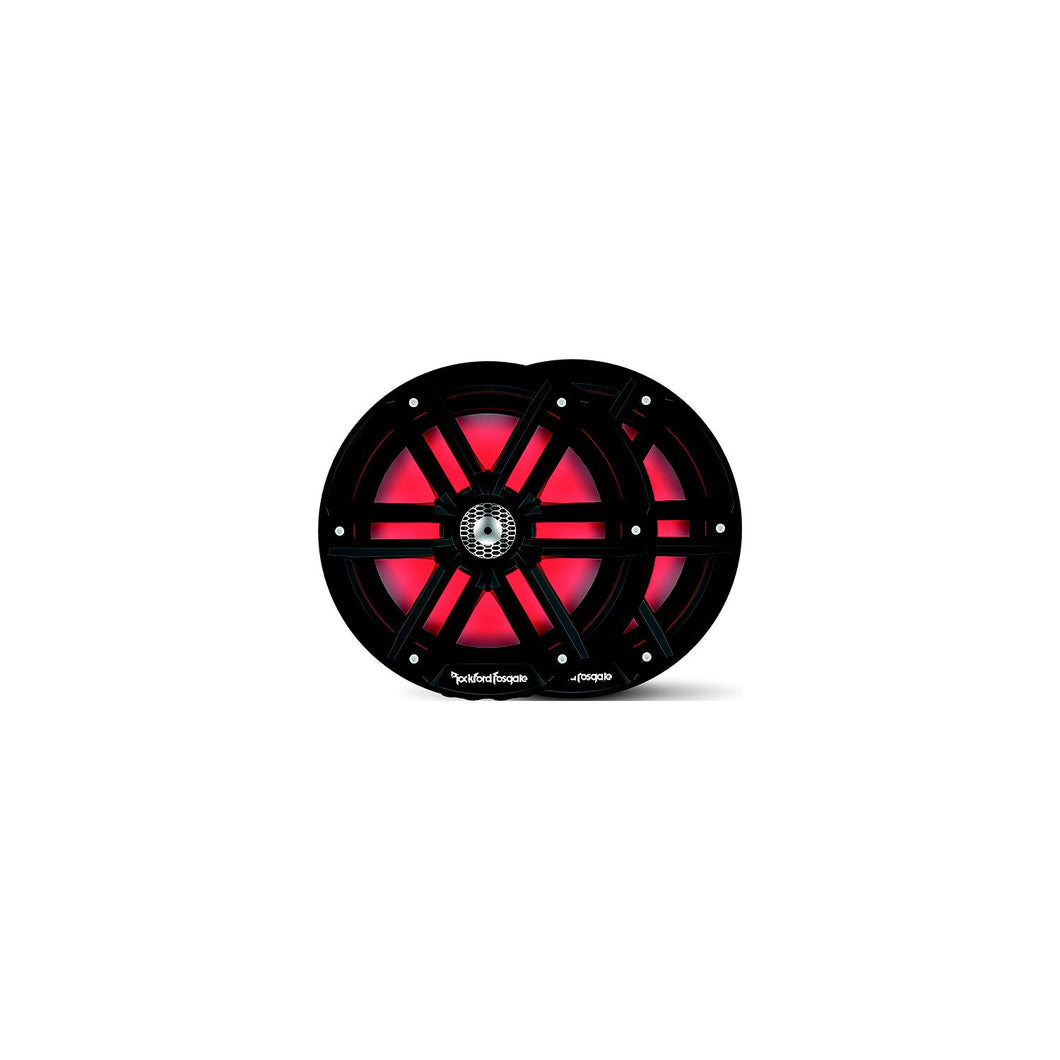 Rockford Fosgate M28B Color Optixâ„¢ Marine 2-Way Speakers, 8