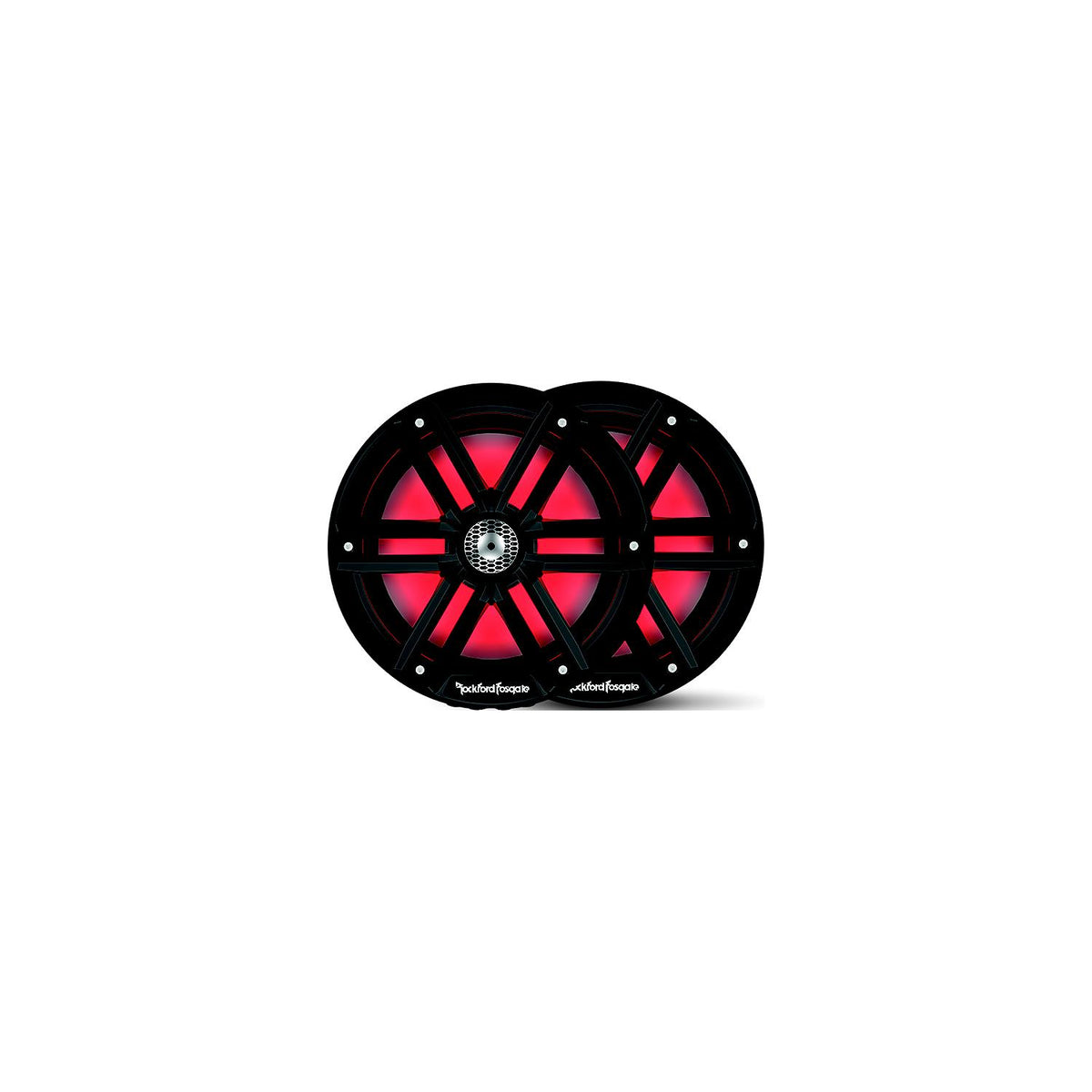 Rockford Fosgate M28HB Color Optixâ„¢ Marine 2-Way Horn Speakers, Black / Stainless -Modern Boat Sales & Service