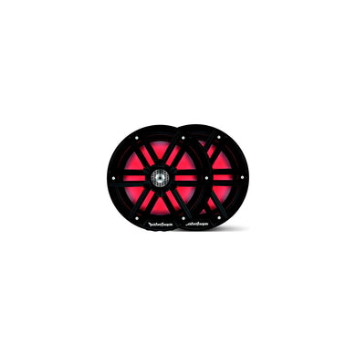 Rockford Fosgate M28HB Color Optixâ„¢ Marine 2-Way Horn Speakers, Black / Stainless -Modern Boat Sales & Service
