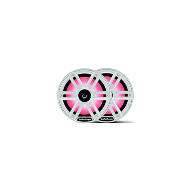 Rockford Fosgate M28H Color Optixâ„¢ Marine 2-Way Horn Speakers, White / Stainless -Modern Boat Sales & Service