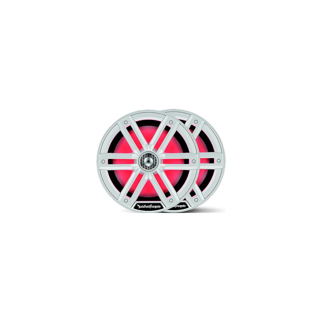 Rockford Fosgate M28 Color Optixâ„¢ Marine 2-Way Speakers, 8