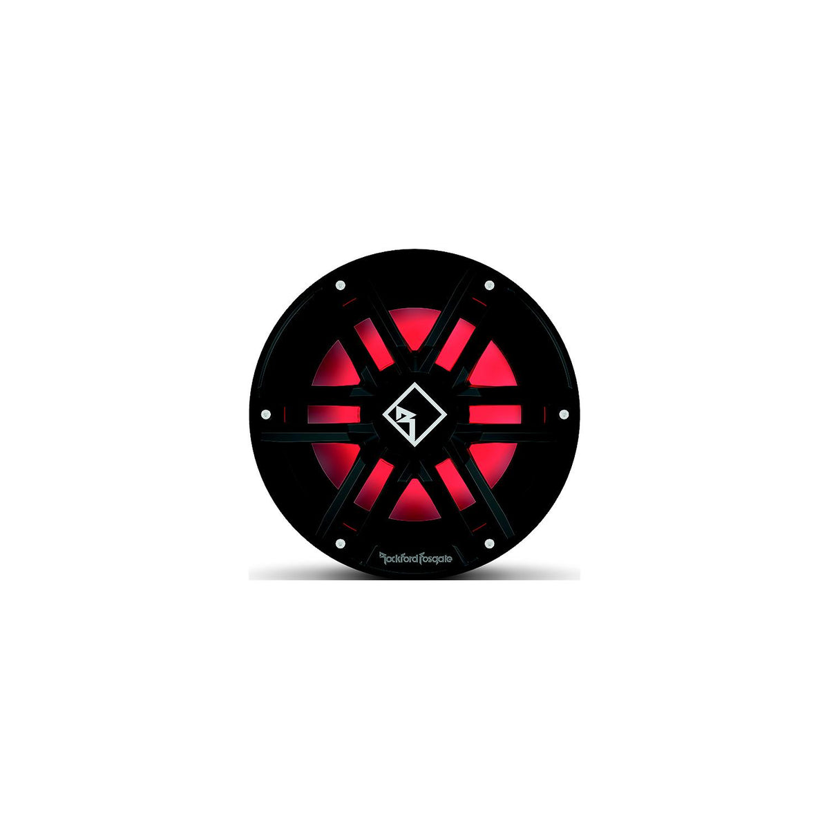Rockford Fosgate M2D412IB DVC 2Î© Color Optixâ„¢ Infinite Baffle Marine Subwoofer, 12" w/ Black & Stainless Grills -Modern Boat Sales & Service