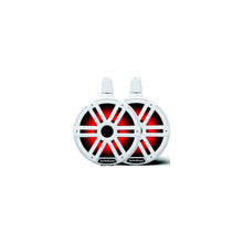 Rockford Fosgate M2WL10H Color Optixâ„¢ 2-Way Horn Loaded Wake Tower Speakers, 10" w/ White & Stainless Grills -Modern Boat Sales & Service