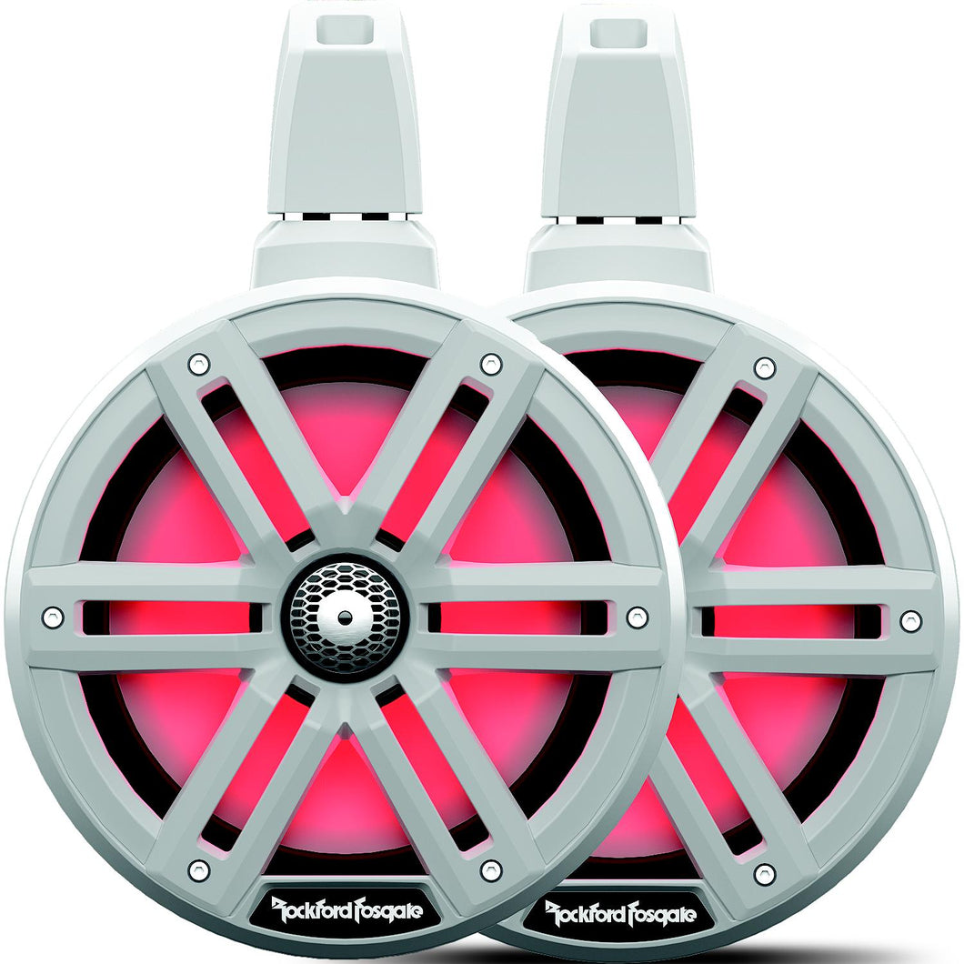 Rockford Fosgate M2WL8 Color Optixâ„¢ 2-Way Wake Tower Can Speakers, 8