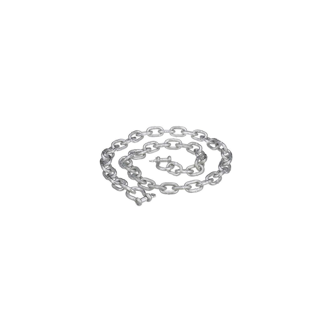 Attwood 137537 Galvanized Anchor Lead Chain w/Shackles, 1/4