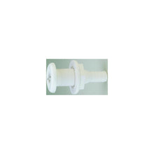 Attwood Thru Hull Connector For Hose, White - 5/8" Default Title -Modern Boat Sales & Service