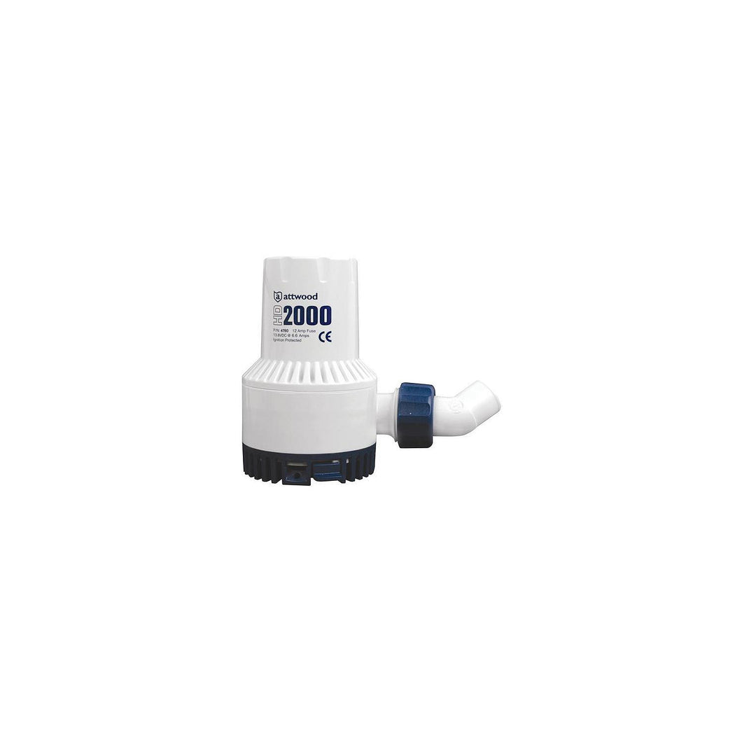 Attwood Heavy Duty Bilge Pump 2000 GPH -Modern Boat Sales & Service