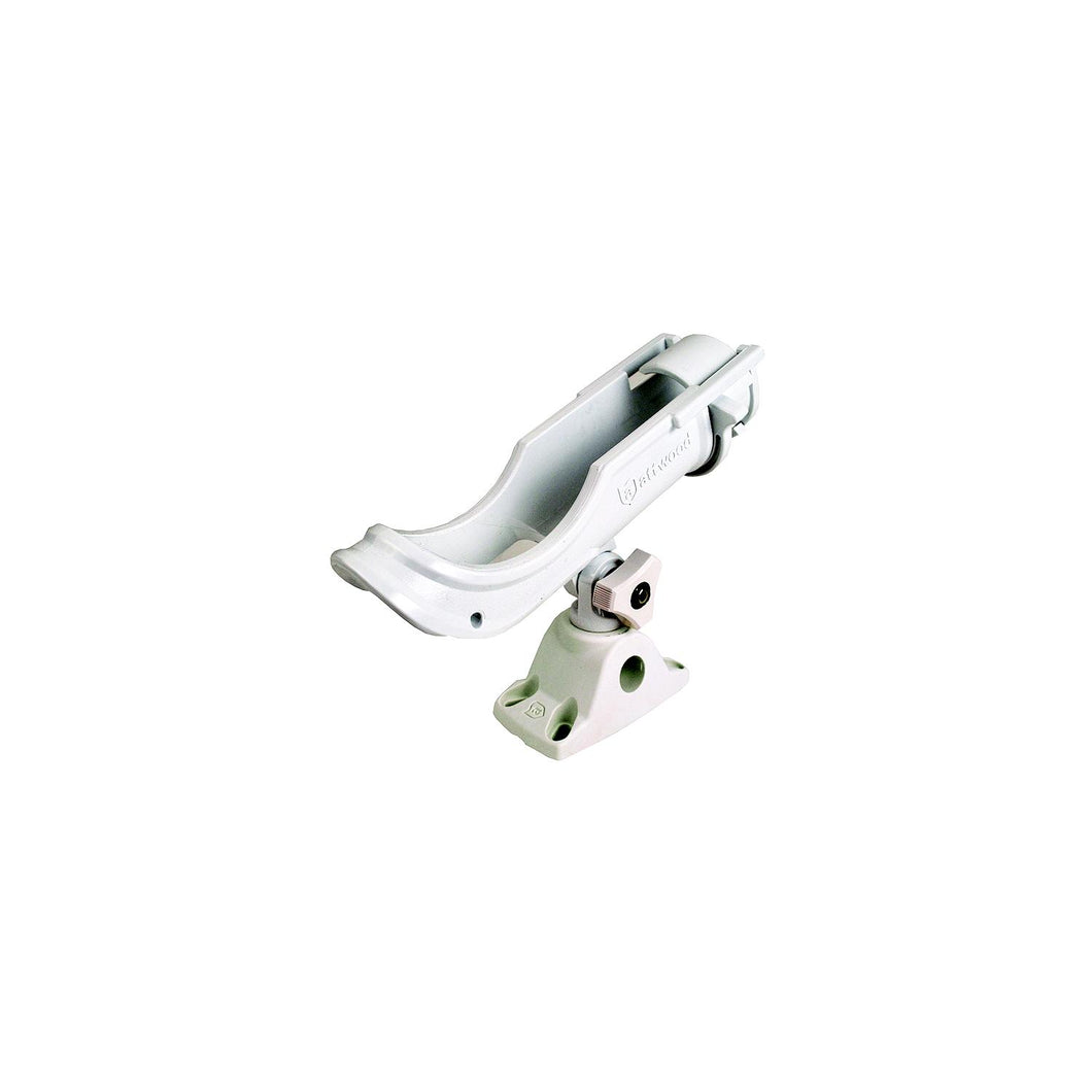 Attwood Adjustable Rod Holder With Bi-Axis Mount-White -Modern Boat Sales & Service