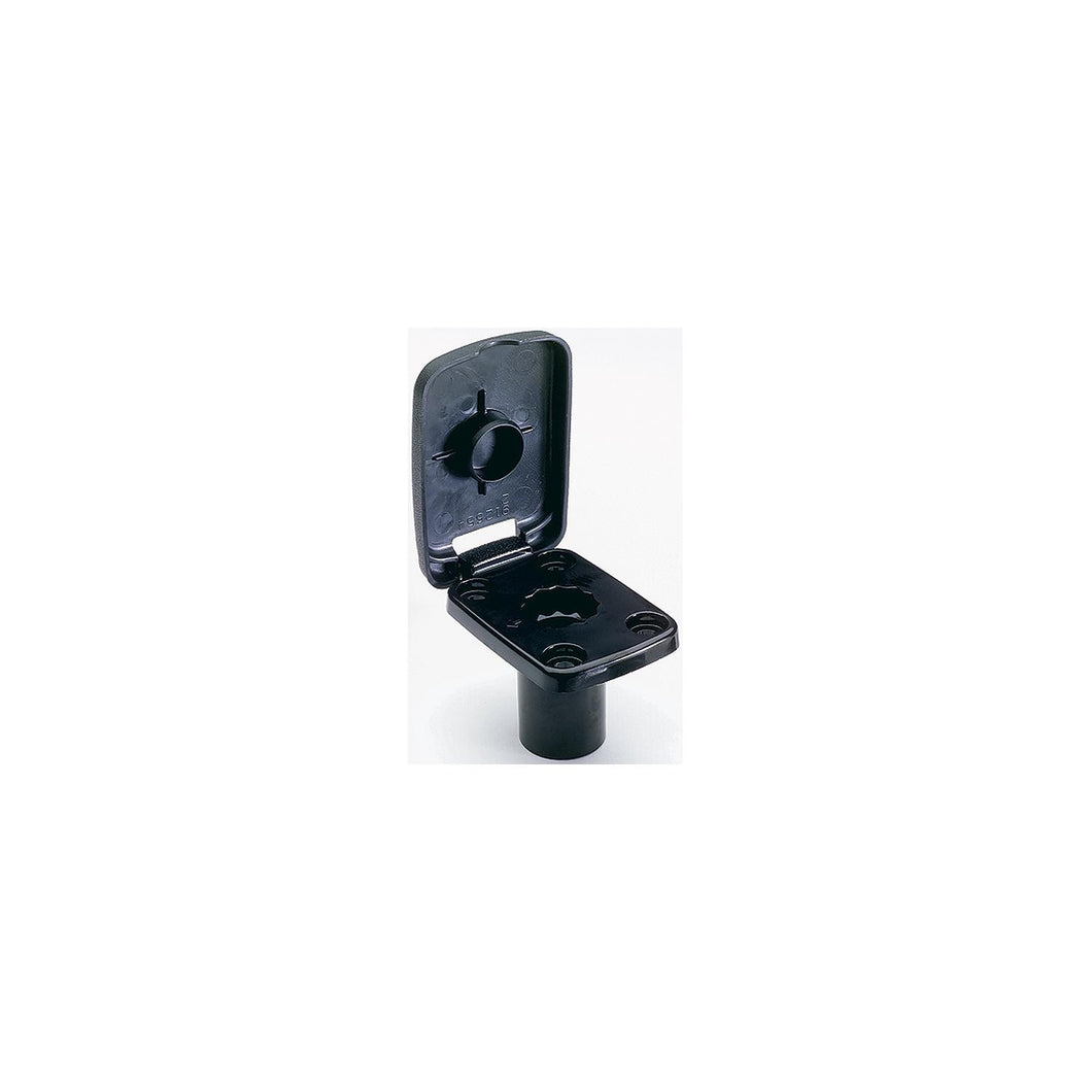 Attwood Rod Holder Flush Mount Black -Modern Boat Sales & Service