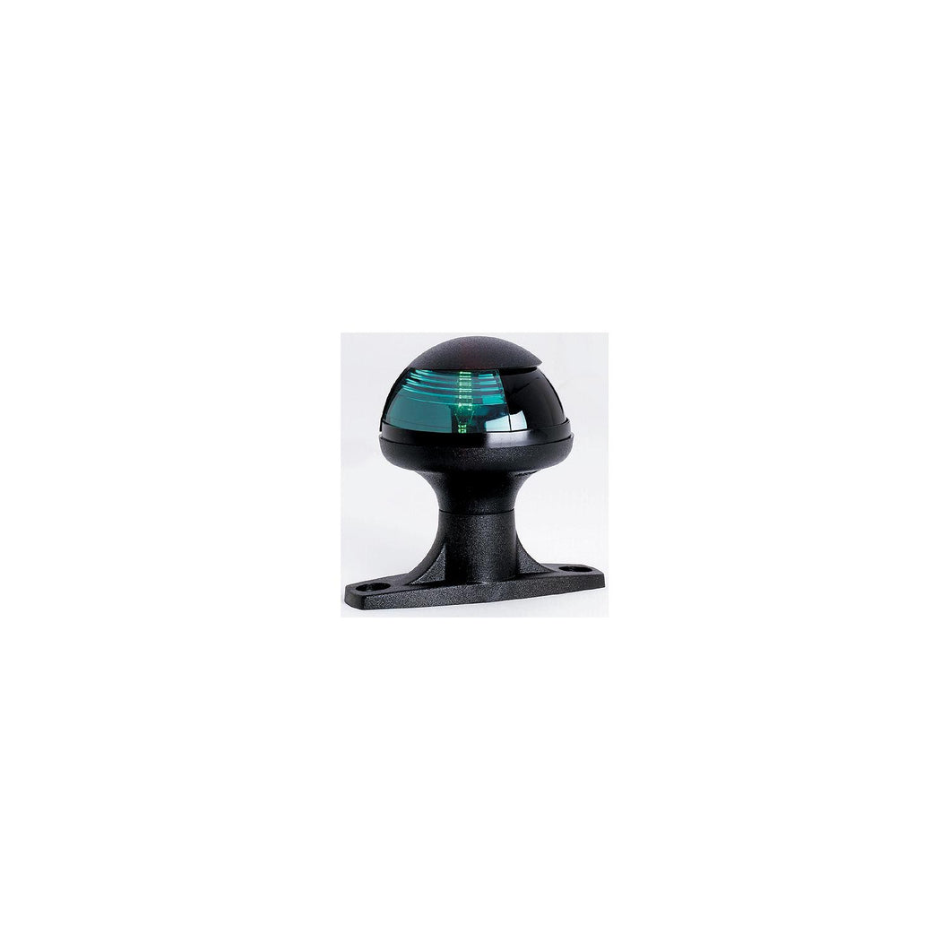 Attwood Pulsar Side Light, Raised Base, Green Lens -Modern Boat Sales & Service