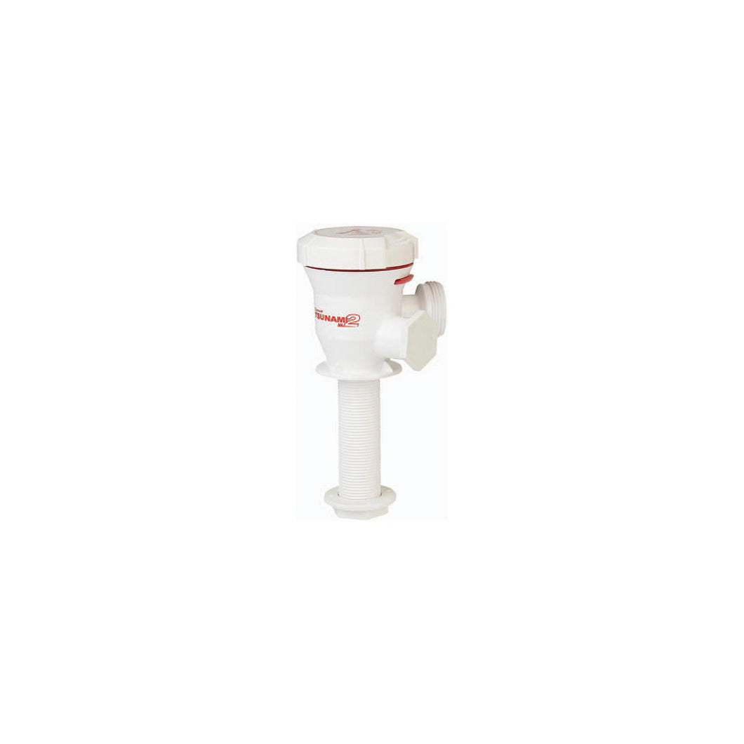 Attwood 56604 Tsunami MK 2 Cartridge Aerator Pump, Long Straight Inlet -Modern Boat Sales & Service