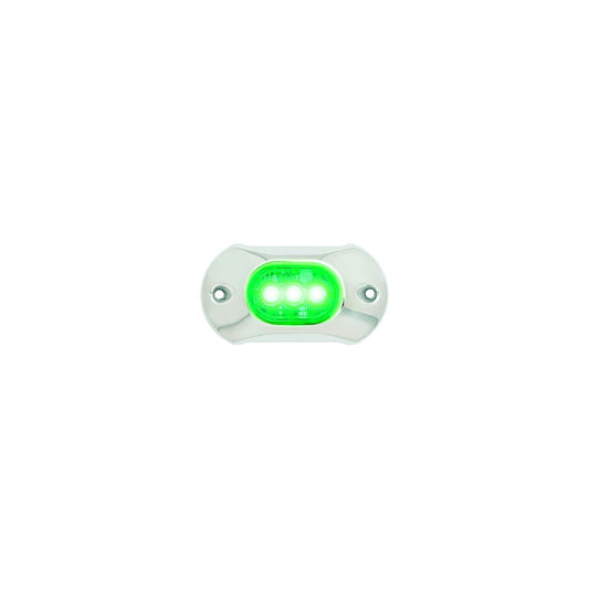 Attwood 65UW03G7 LightArmorâ„¢ Underwater Light 4" Green -Modern Boat Sales & Service
